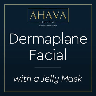 Dermaplane Facial with a Jelly Mask