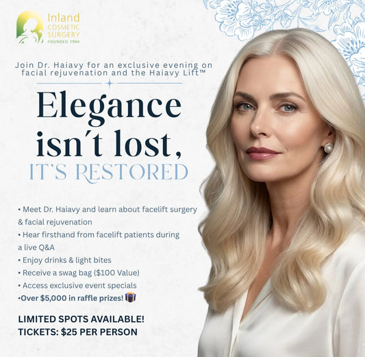 REGISTER: Facial Rejuvenation with Dr. Haiavy